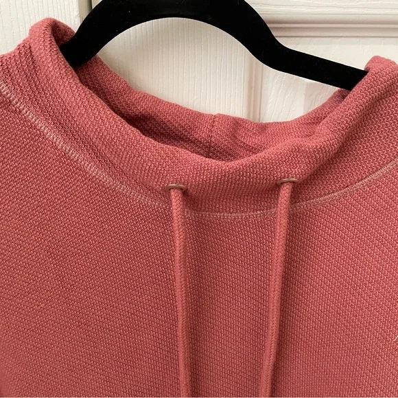 Soft Surroundings Comfy Danika Top in Withered Rose - waffle knit - Picture 8 of 9